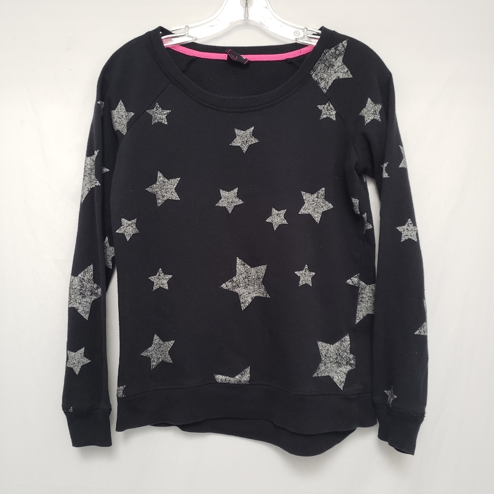 Jenni Silver Star Pullover Sweatshirt